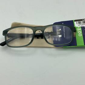 Icu Eyewear 078041140757 Bolton Reading Glasses Reader With Soft Case 2.00