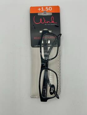 Icu Eyewear 078041189893 Wink Newman Reading Glasses 1.50 With Case New