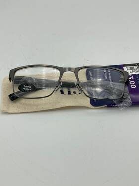 Icu Eyewear 078041196914 Sunnyvale Reading Glasses Reader With Soft Case 3.00