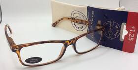 Icu Eyewear 078041223139 Dr. Dean Edell Brentwood Womens Reading Glasses Tortoise 1.25