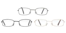 Icu Eyewear 078041225577 3-pack Reading Glasses Black/gold/gunmetal