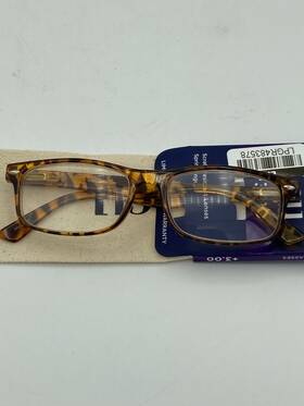 Icu Eyewear 078041227700 Brentwood Tortoise Reading Glasses Readers With Case 3.00