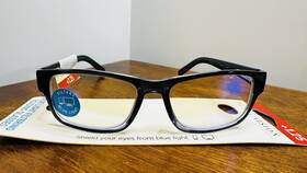 77124408t Icu Eyewear Screen Vision Filter Blue Light Reading Glasses 1.25 Blue/gray