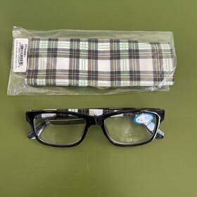 Icu Eyewear 840834003002 Studio By Victoria High Quality Reading Glasses 2.50 Black/plaid