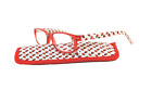 Icu Eyewear Ladybugs Womens Reading Glasses Lady Bug Red White