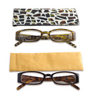 Icu Eyewear Lot Of Wink Highland Giraffe Reading Glasses Black