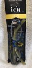 Icu Eyewear Reading Glasses Readers Womens Blue Print Soft Case