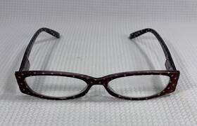 72940101 Icue Slim Reading Glass Thin Rectangular Frame Spring Loaded Hinge