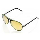 Iew028-16 Invicta Sun Black With Green Full Rim Sunglasses 886678265015