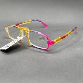 Image 0600-110625-14.98 Fashion #5000m 4.00 Reading Glasses Multi-color Nwt