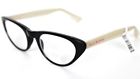 Imdr Isaac Mizrahi Cat Eye Reading Glasses Readers Cheaters 2.0 Black Ivory 796764596032