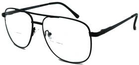 In Style Eyes 634392319220 Just Chillinft Bifocal Cheaters Reading Glasses - Wired Aviator Metal Fr