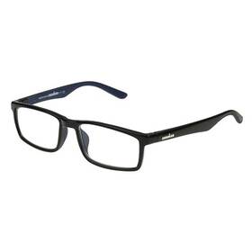 Ironman 193033570395 Mens Sprint Rectangle Reading Glasses Black 54 Mm 1.5