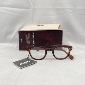 Izipizi 701210435244 Unisex #c Artefact Collection Round Screen Reading Glasses 1.5 Mahogany