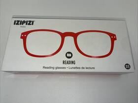Izipizi 760222620772 Unisex Reading Glasses From France #b 1.50 - Red Crystal -new In Box