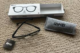 Izipizi 760222620963 #c 2 Black Reading Glasses Paris With Carrying Case