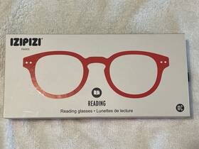 Izipizi 760222621137 Reading Glasses #c Red Crystal 1.5