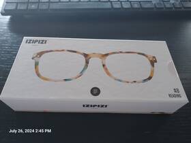 Izipizi 760222623667 #b 2.5 Blue Tortoise Reading Glasses