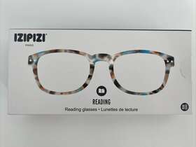 Izipizi 760222623681 High End Reading Glasses #b- 2.00 -blue Tortoise-retail 49.95-new