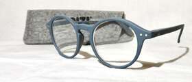 Izipizi C27 Paris Lms#d Ee6 Reading Glasses 2.50 Strength Steel Blue Frame