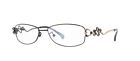 J8352-black-gold Eyebuyexpress Mens Womens Reading Glasses Ebe Prescription Black Gold Full
