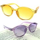 E260 Janis Sunglass Kountry Sun Readers Orange Or Purple Reading Sunglasses