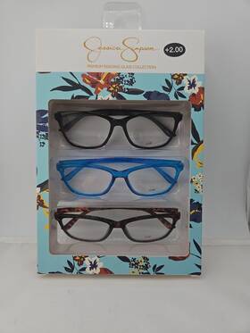 Jessica Simpson 781268840545 Designer Reading Glasses 2.00 New Eyeglasses