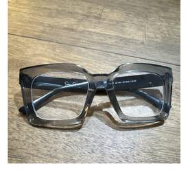 Cjsx0126-r Jessica Simpson Jx144 2.00 Square Clear Bifocal Reading Glasses Gyox