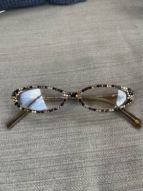 Jcr615 Jimmy Crystal Womens Spotted Leopard Swarovski Readers