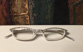 Jcr134 Jimmy Crystal Swarovski Crystallized Womens Reading Glasses 2.00