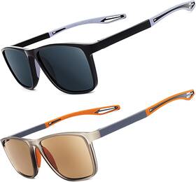 Jixgien 445045174102 2 Pack Reader Sunglasses Men Women Uv400 Protection Lightweight Outdoor Full Len