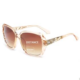 Jm 941348167656 Bifocal Reading Sunglasses For Women Fashion Oversized Square Sun Readers Out