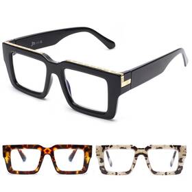 Jm 941348176580 3 Pack Oprah Style Reading Glasses For Women Men Mixed Color 1.5 X