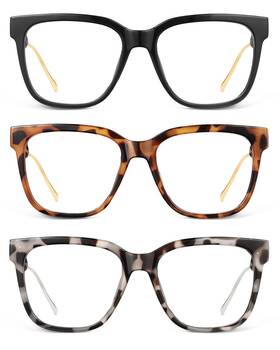 Jm 941348183021 Oversized Reading Glasses For Women - Square Stylish Readers Woman Men/w