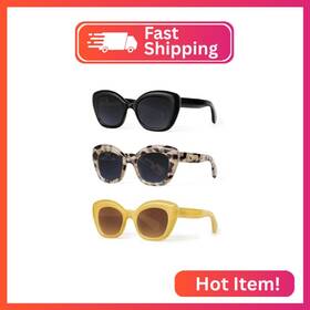 Zpte200886c17-125 Jm Fully Magnified Reader Sunglasses Women With Spring Hinge Trendy Cat Eye Sun