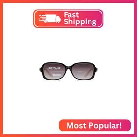 Ztpt0062c1-375 Jm Classic Bifocal Reading Glasses Square Stylish Gradient Sunglasses Readers Fo