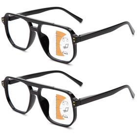 B0dwmmjq98 Jo Progressive Multifocus Reading Glasses Men Women Xl - No Line Blue Light Bloc