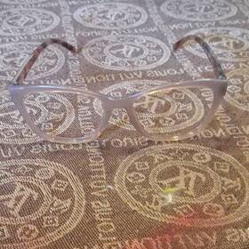 Jnr112-mkfw Jones New York Bifocal Reading Glasses 3.00 Geometric Clear Plastic