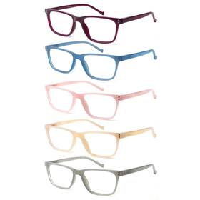 B0dd39k9hg Joschoo 5-pack Blue Light Blocking Reading Glasses Spring Hinge For Men