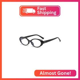 Jk2405a Jovakit Oval Blue Light Blocking Glasses For Women Men Vintage Fashion Small 90s