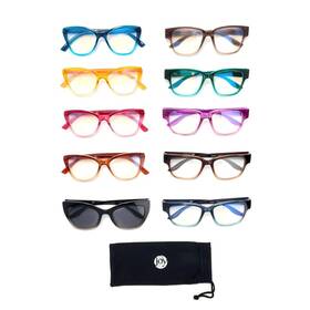 903354 Joy 12pc Readers Style Collection Biggest Set Ever With Desktop Holder 2.50 New