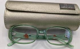 Jl1665 Judith Leiber Reading Glasses 1.50 Handmade Italy Swarovski Crystals Authentic
