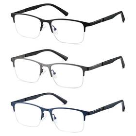 B0d93rfqcr Kafirlo 3-pack Mens Blue Light Blocking Half Frame Reading Glasses