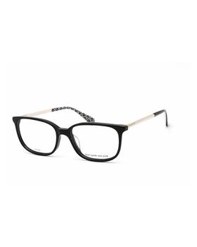 Kate Spade 716736265254 Janessa Square Eyeglasses In Black -size One Size