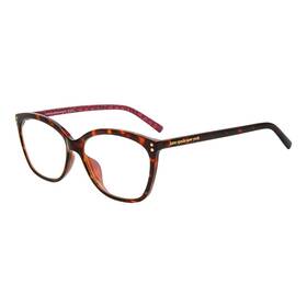 Kate Spade 716736324890 Ks Milena 086 Dark Havana Plastic Cat-eye Reading Glasses 55mm