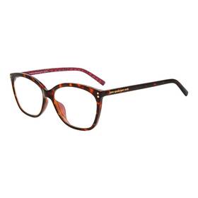 Kate Spade 716736324906 Ks Milena 086 Dark Havana Plastic Cat-eye Reading Glasses 55mm