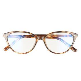 Kate Spade 716736744728 Ks Roanne/bb 2ik Havana Gold Plastic Cat-eye Reading Glasses 54mm