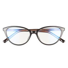 Kate Spade 716736744759 Ks Roanne/bb 3h2 Black Pink Plastic Cat-eye Reading Glasses 54mm