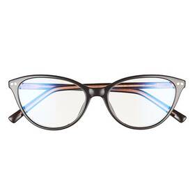 Kate Spade 716736744766 Ks Roanne/bb 3h2 Black Pink Plastic Cat-eye Reading Glasses 54mm