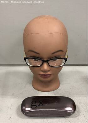 1ws-135 Kate Spade New York Womens Leannee Black Frame Reading Glasses With Case